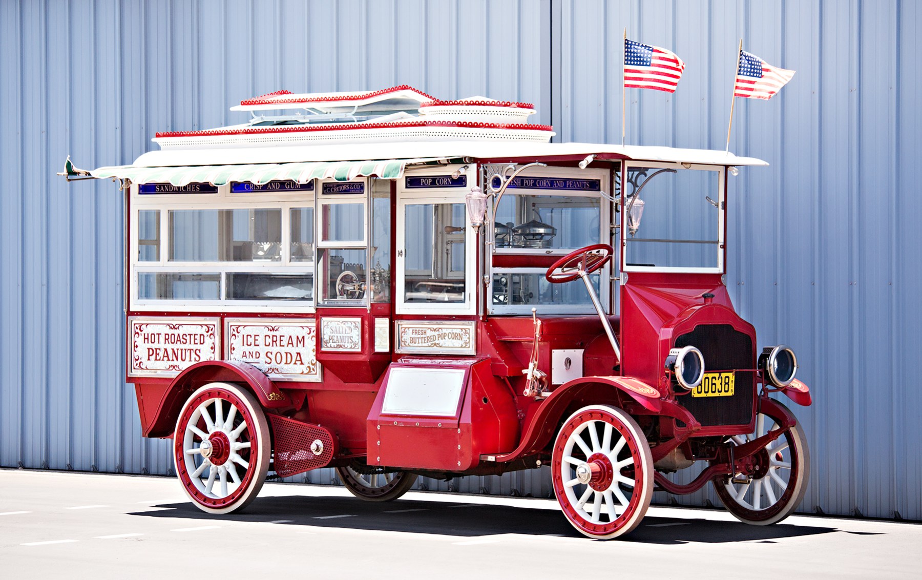 Popcorn wagon shop
